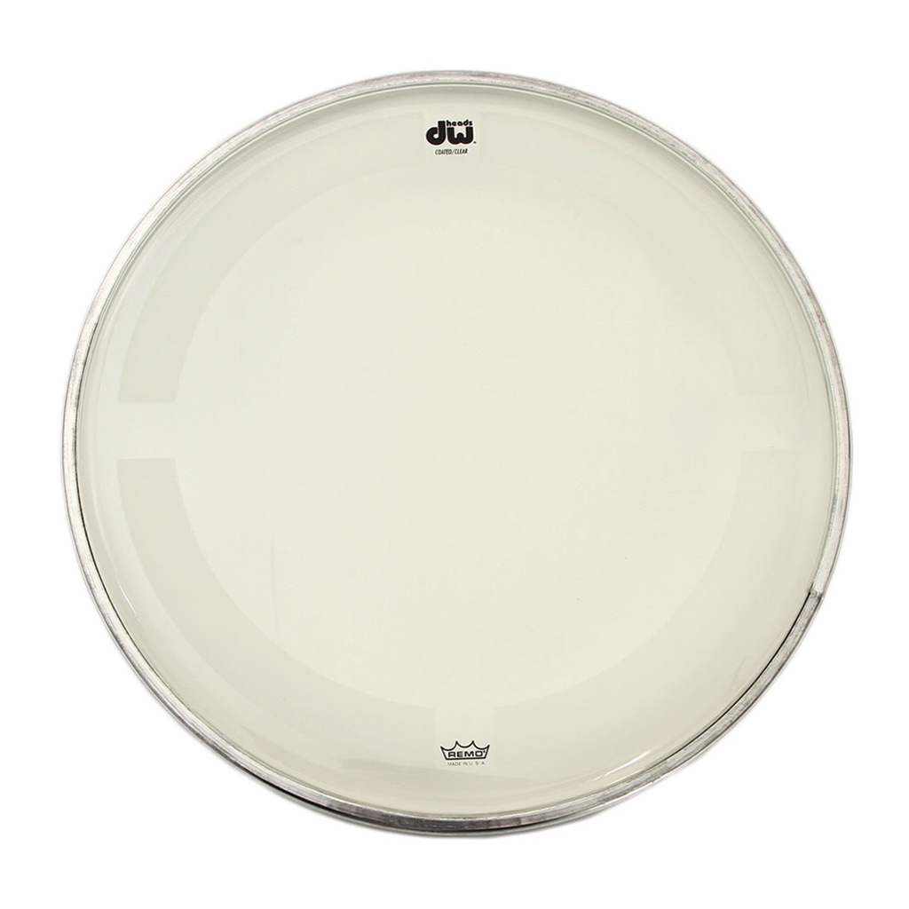 DW 10" Coated Clear Drum Head