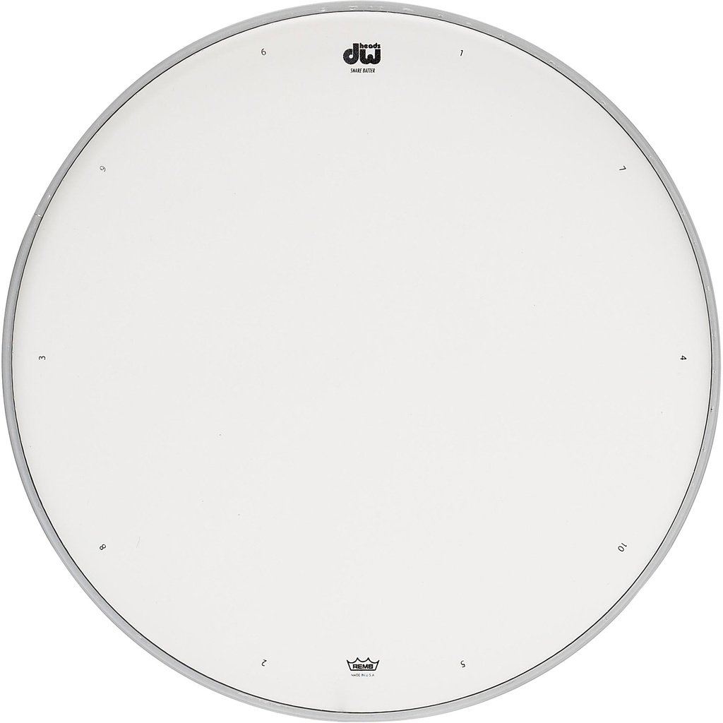 DW 14" Coated Head with Tuning Sequence