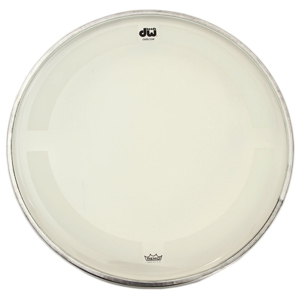 DW 16" Coated Clear Drum Head