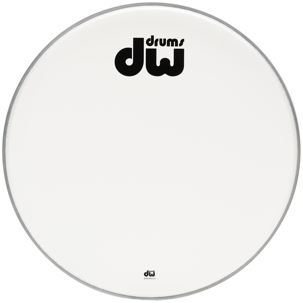 DW 20" Texture Coated Bass Drum Logo Head