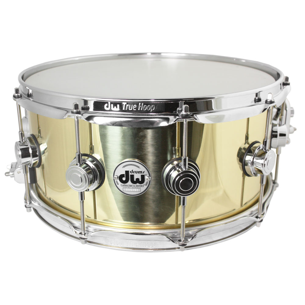DW 6.5" x 14" Collector's Polished Brass Snare