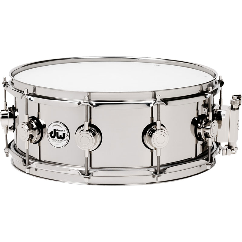 DW 6.5" x 14" Collector's Series Stainless Steel Snare Drum