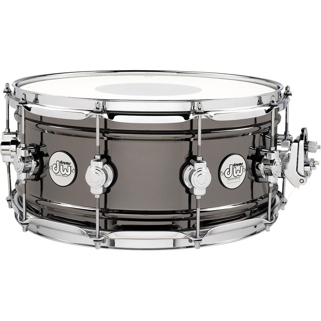 DW 6.5" x 14" Design Series Black Nickel Over Brass Snare Drum