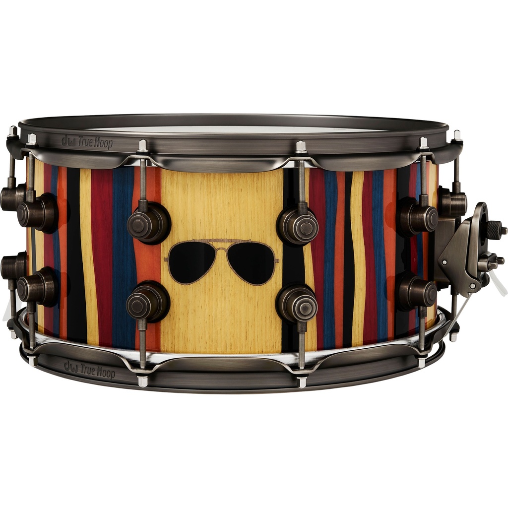 DW 6.5" x 14" Jim Keltner Snare Drum w/ Antique Bronze Hardware