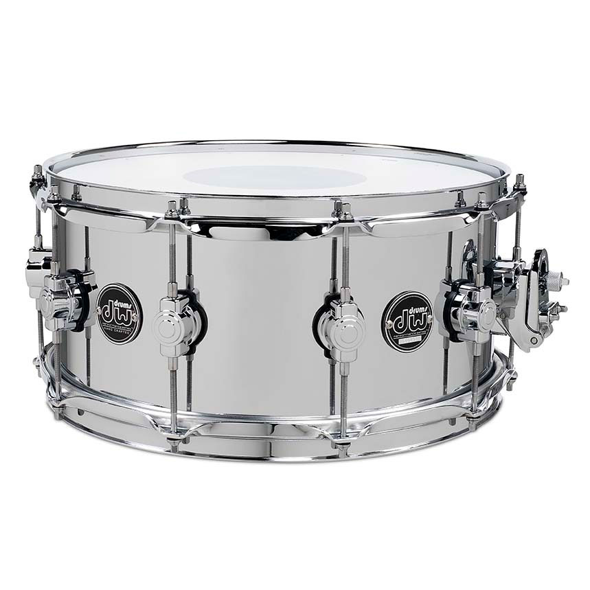 DW 6.5" x 14" Performance Series Chrome Over Steel Snare Drum