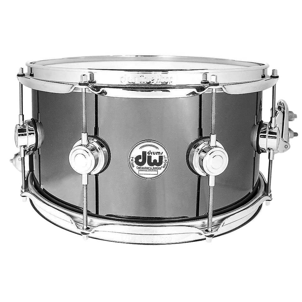 DW 7" x 13" Collector's Black Nickel over Brass Snare w/ Chrome