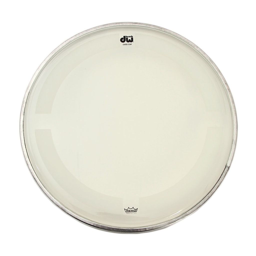 DW 8" Coated Clear Drum Head