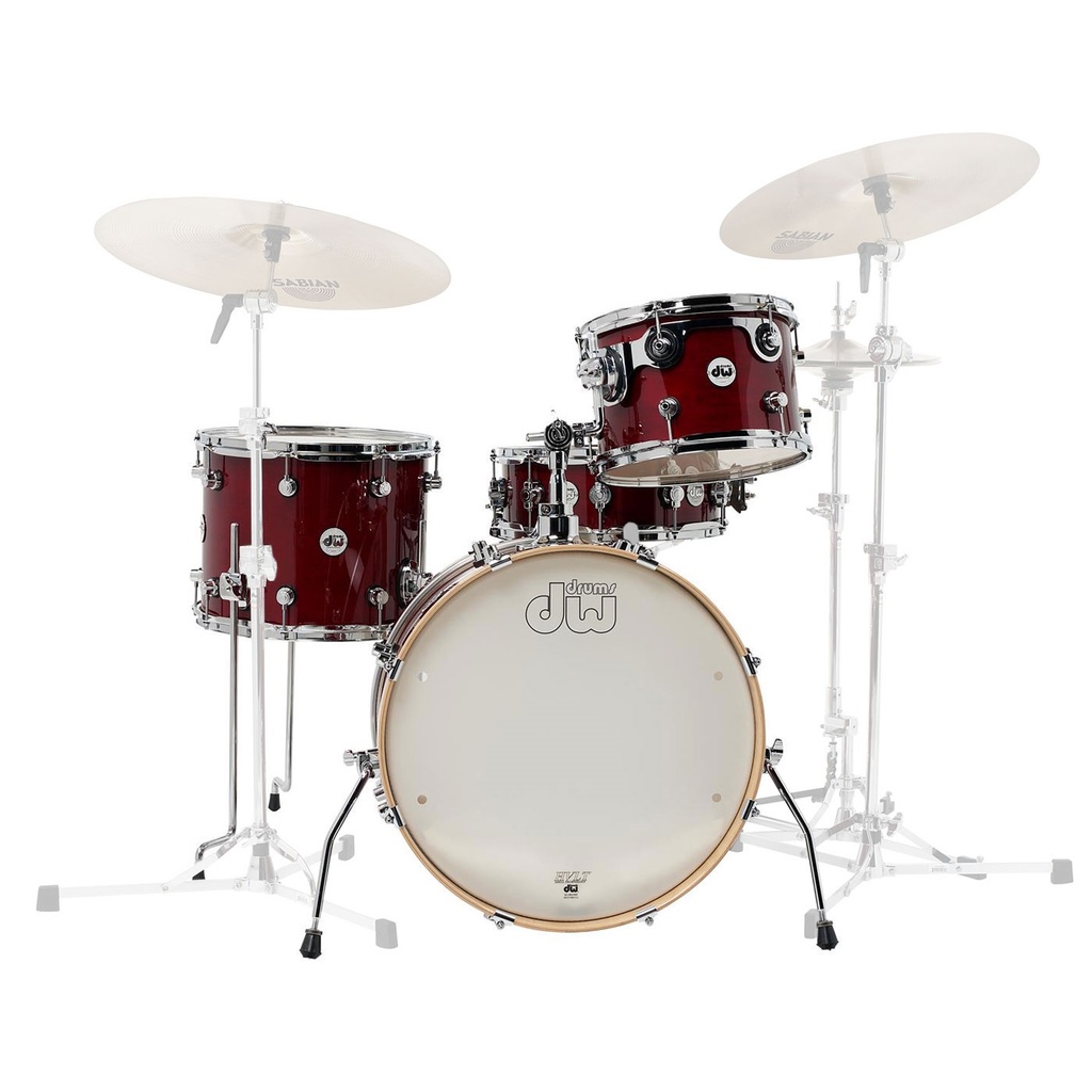 DW Design Frequent Flyer Shell Pack (20" B 12/14" T 14" Snare)