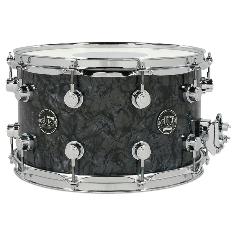 DW Performance Series Snare Drum 8x14 in Black Diamond Finish Ply