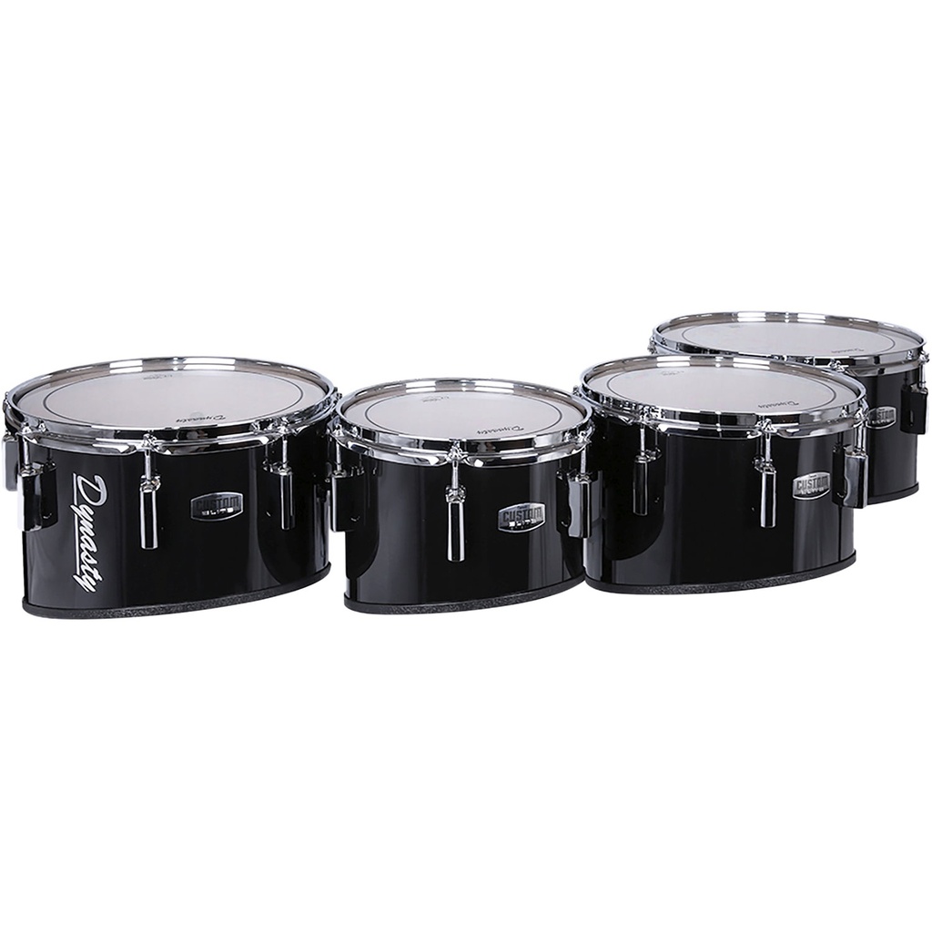 Dynasty 10-12-13-14" Marching Tenors w/ Chrome in Black