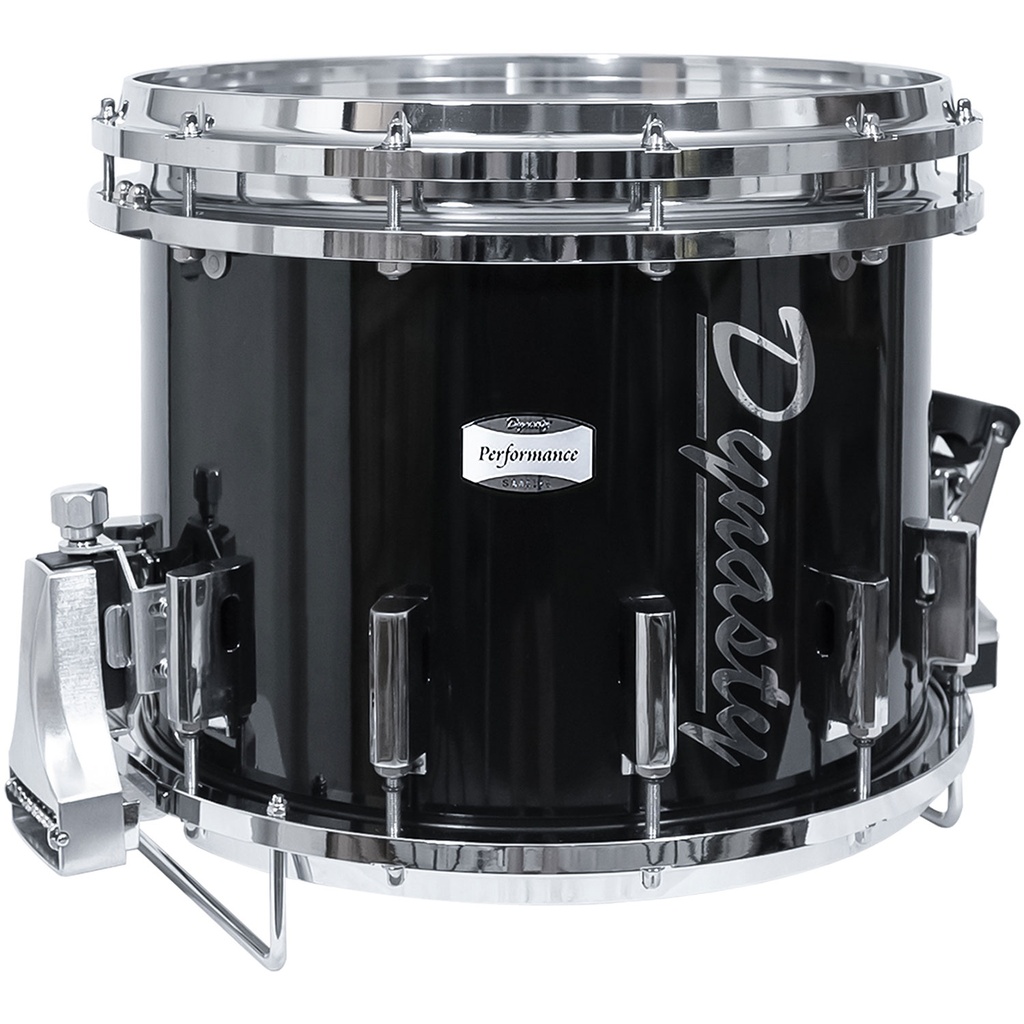 Dynasty 14" x 12" DFX Marching Snare w/ Chrome in Black