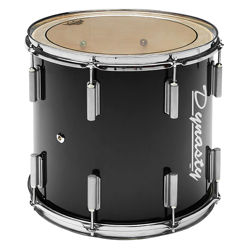Dynasty 14" x 12" Traditional Tenor w/ Chrome in Black