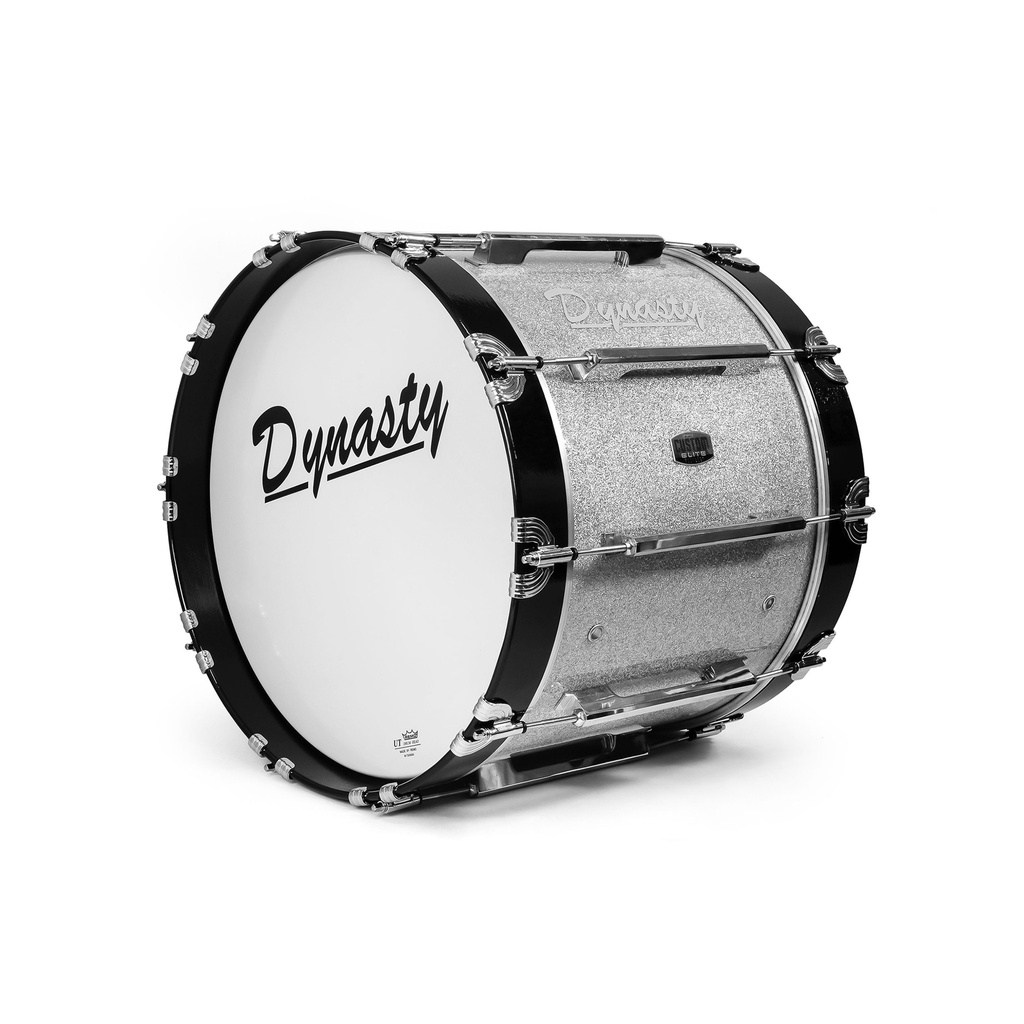 Dynasty 14" x 14" Marching Bass w/ Chrome in Sparkle
