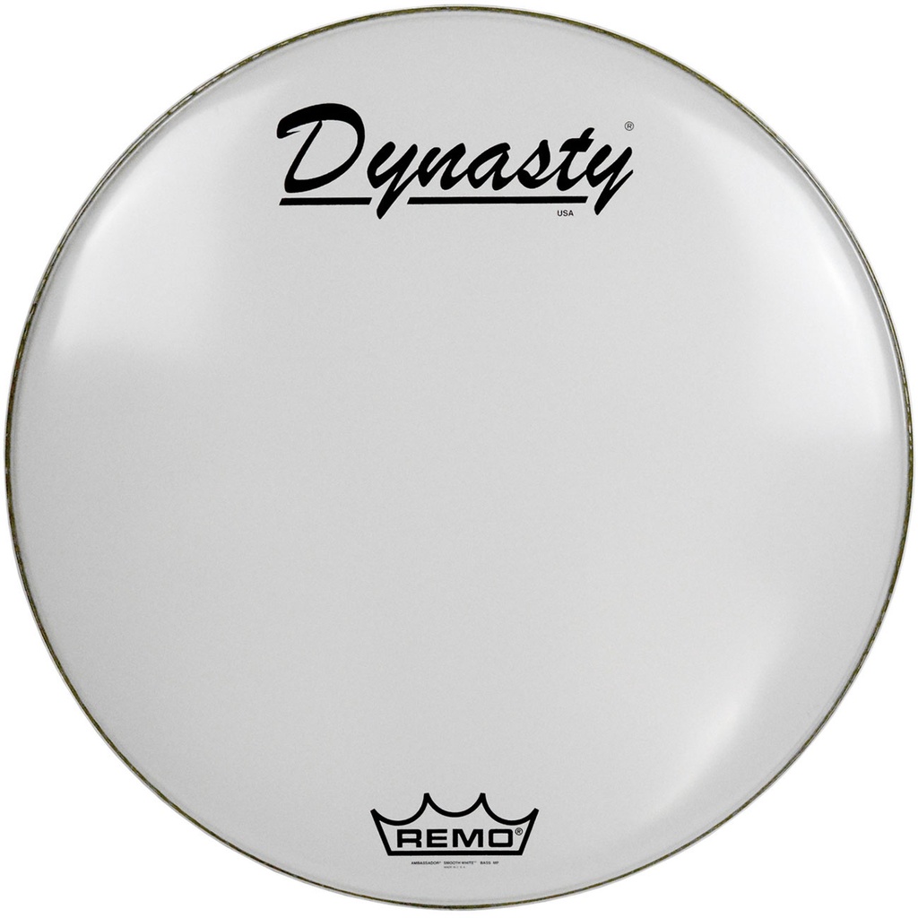 Dynasty 16" Smooth White Bass Drum Head