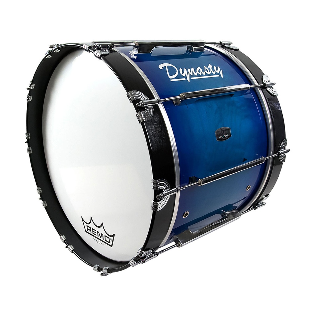 Dynasty 16" x 14" Marching Bass w/ Chrome in Lacquer