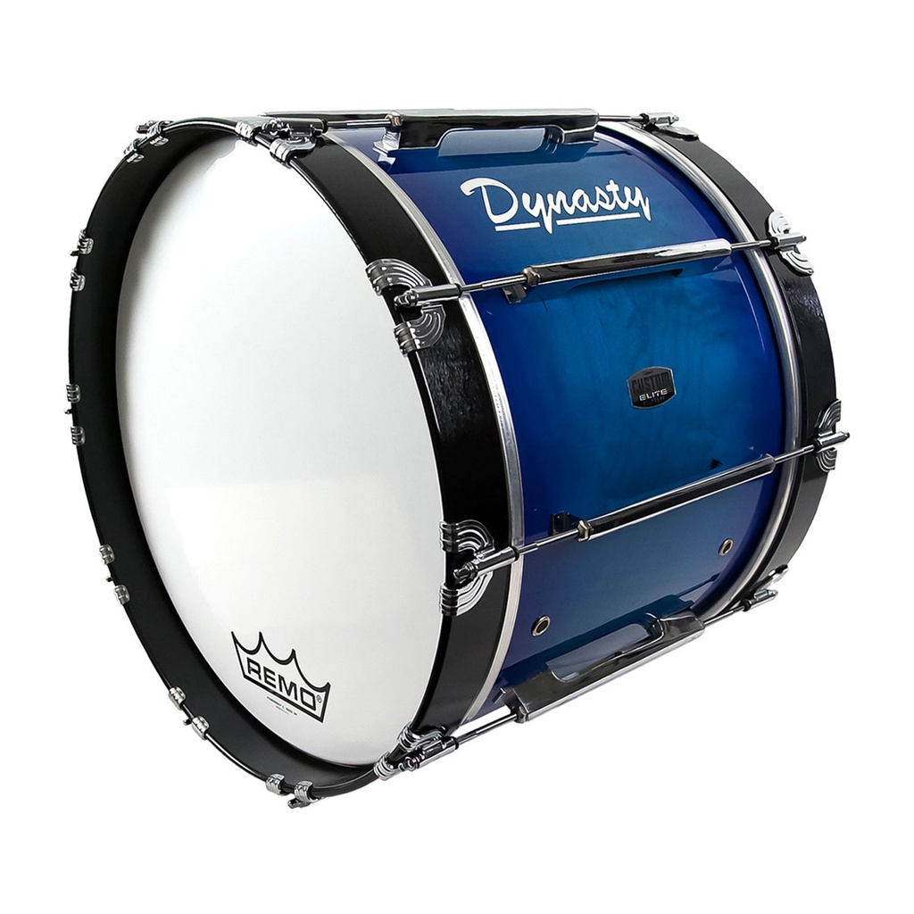 Dynasty 18" x 14" Marching Bass w/ Chrome in Lacquer