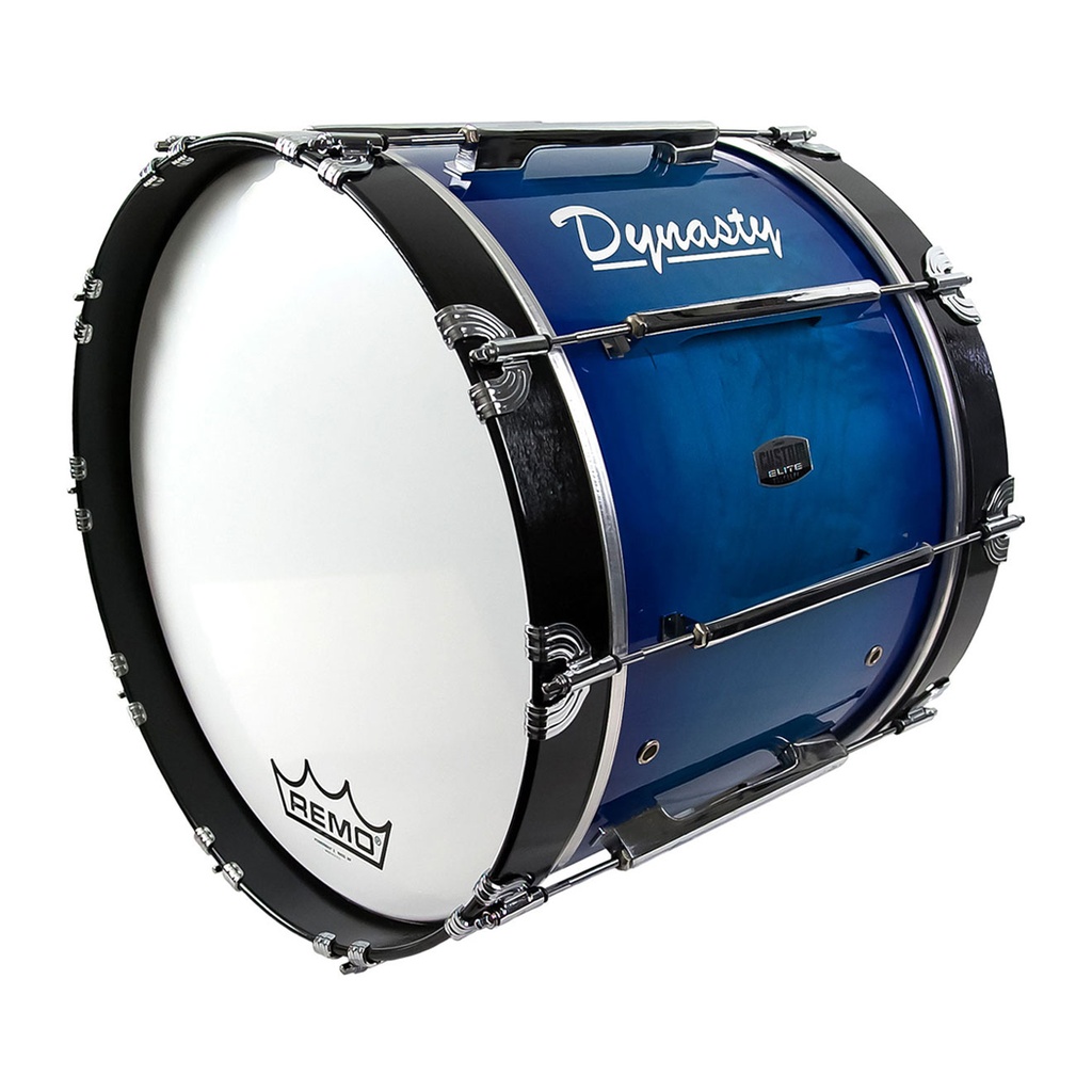 Dynasty 20" x 14" Marching Bass w/ Chrome in Lacquer