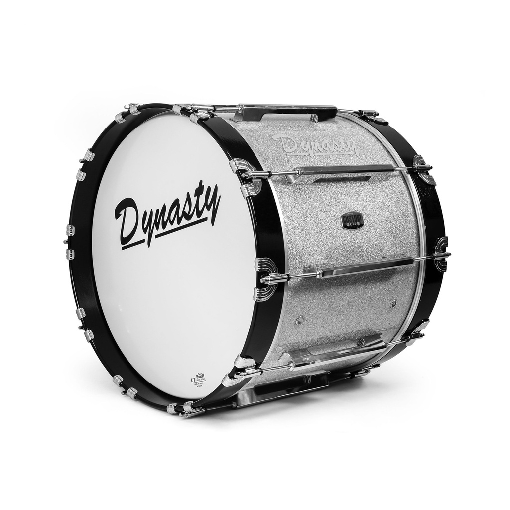 Dynasty 22" x 14" Marching Bass w/ Chrome in Sparkle