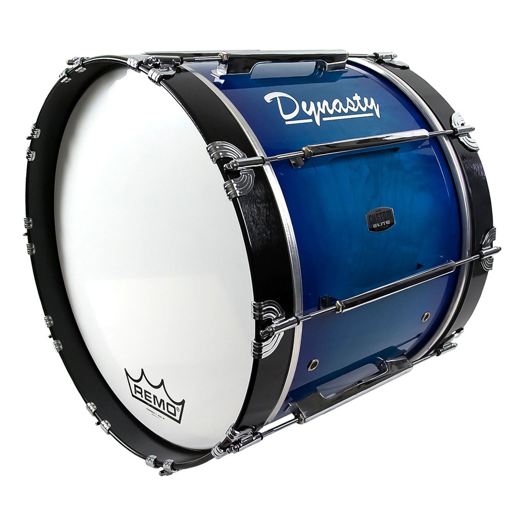 Dynasty 24" x 14" Marching Bass w/ Chrome in Lacquer