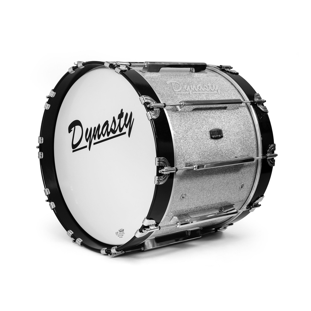 Dynasty 24" x 14" Marching Bass w/ Chrome in Sparkle