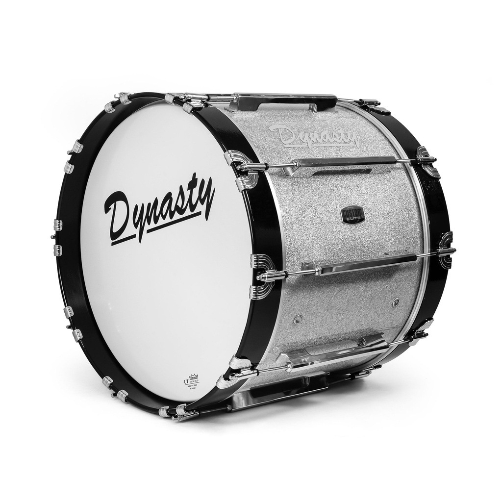 Dynasty 28" x 14" Marching Bass w/ Chrome in Sparkle