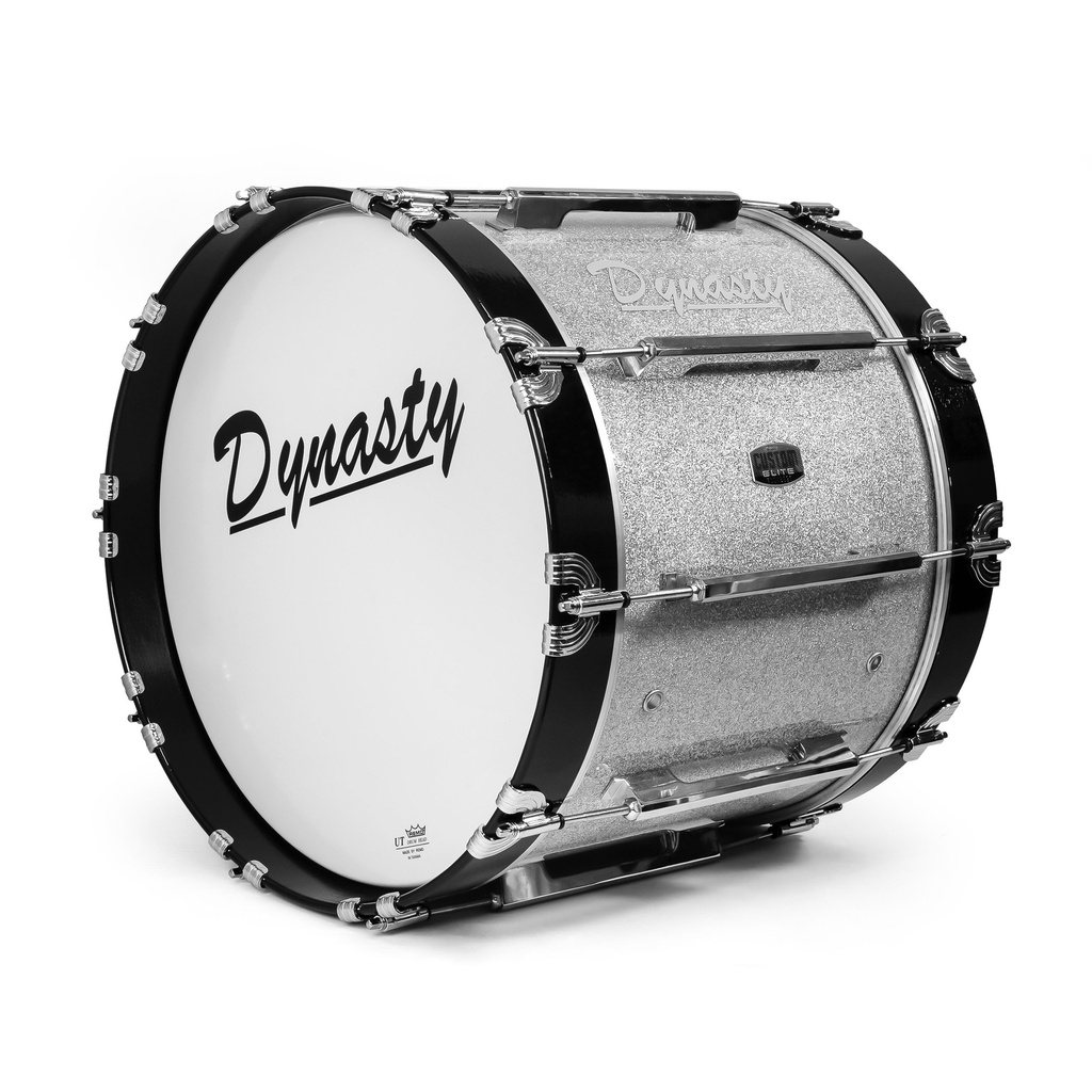 Dynasty 32" x 14" Marching Bass w/ Chrome in Sparkle
