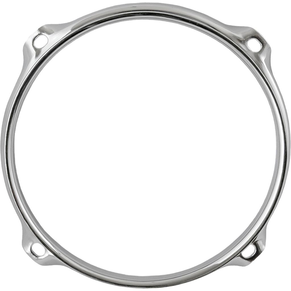Dynasty 6" 2.3mm 4-Hole Hoop in Chrome