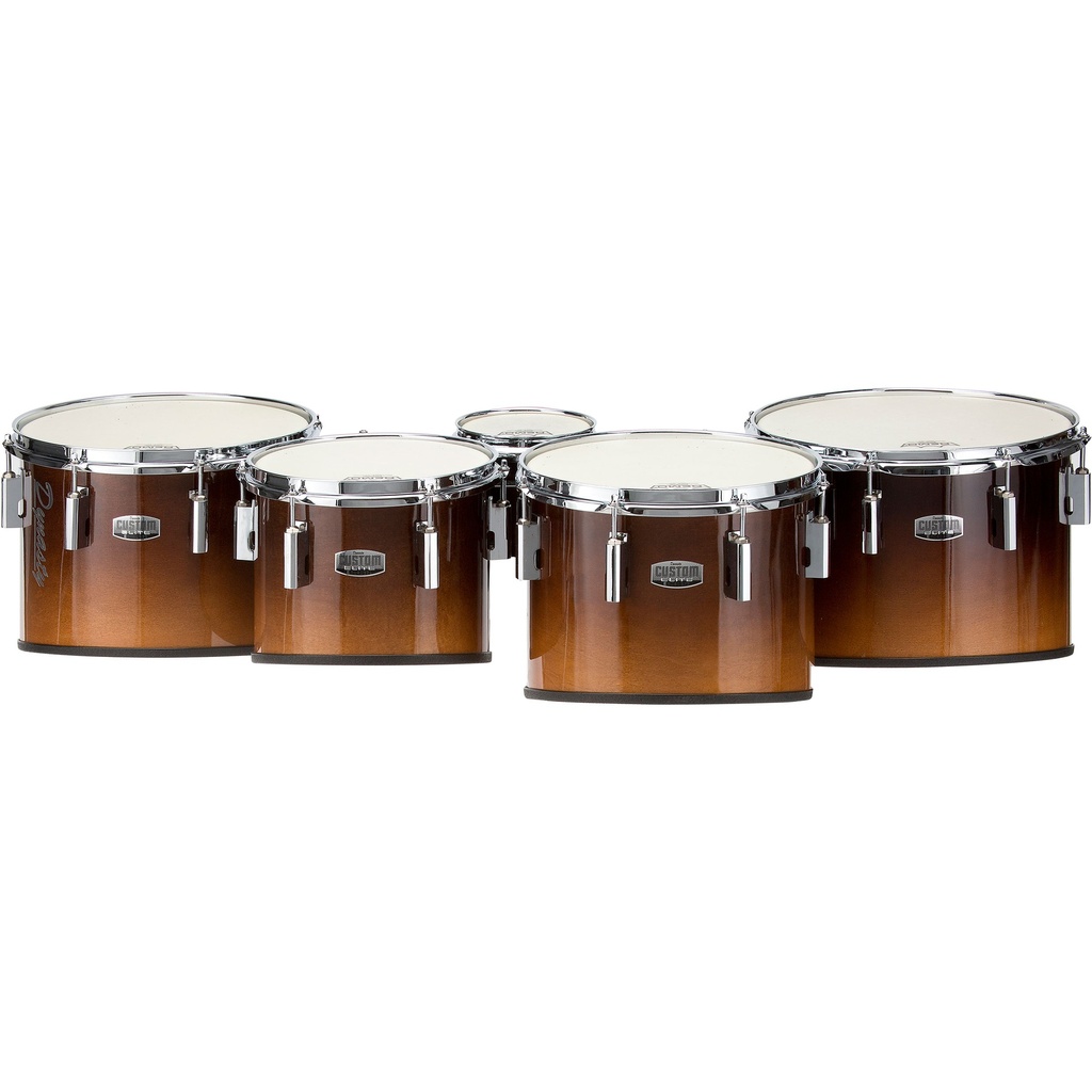 Dynasty 6-10-12-13-14" Marching Tenors w/ Chrome in Lacquer