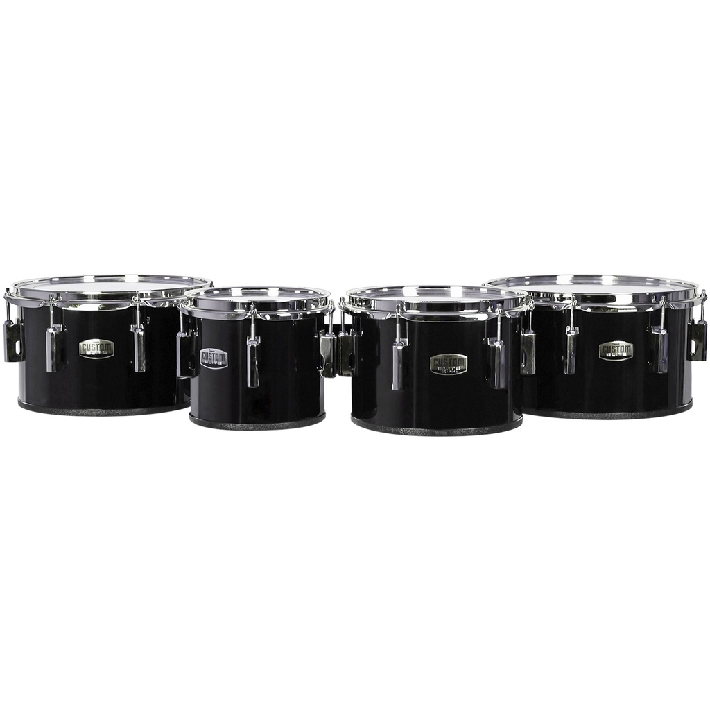 Dynasty 6-8-10-12" Marching Tenors w/ Chrome in Black