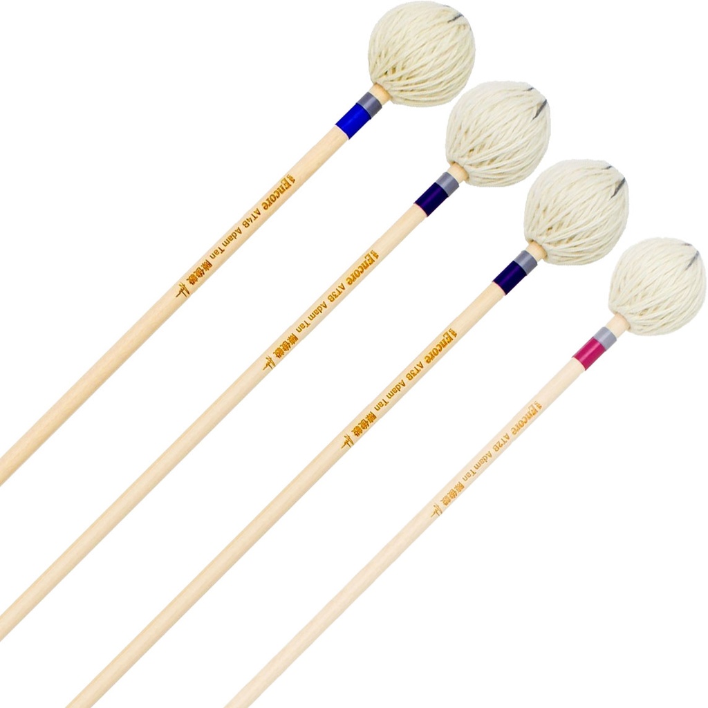Encore Mallets Adam Tan Signature Graduated Set Marimba Mallets w/ Birch