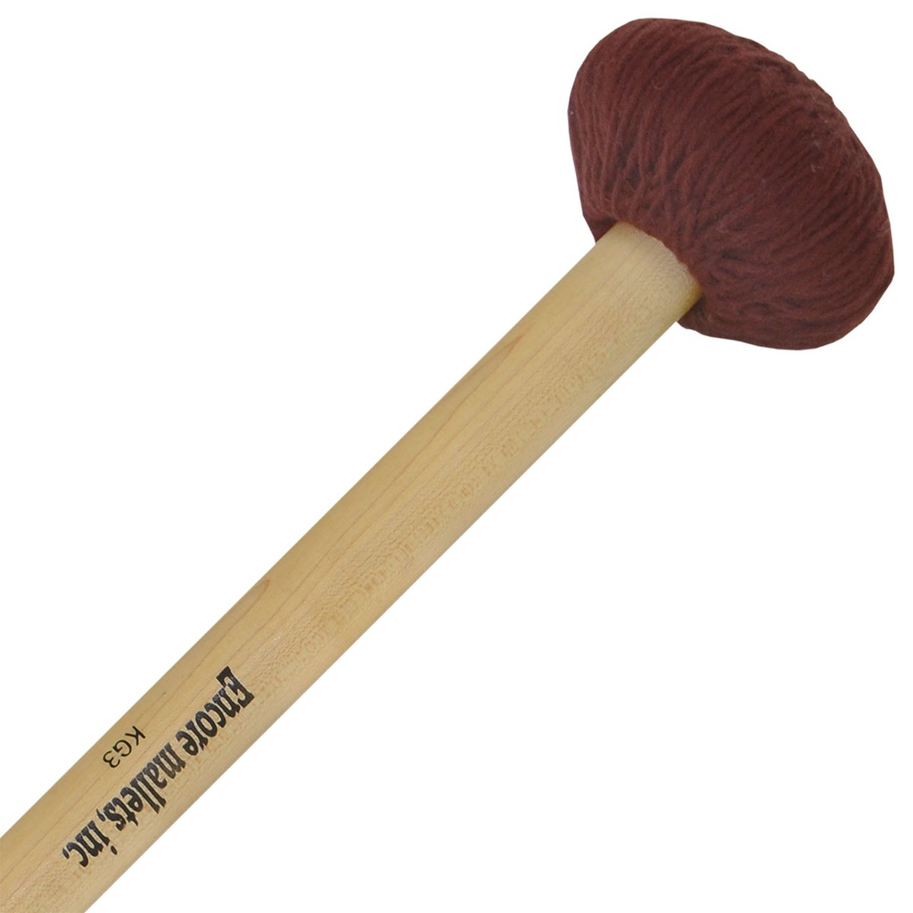 Encore Mallets Articulate Ape Burgundy Gong Mallet