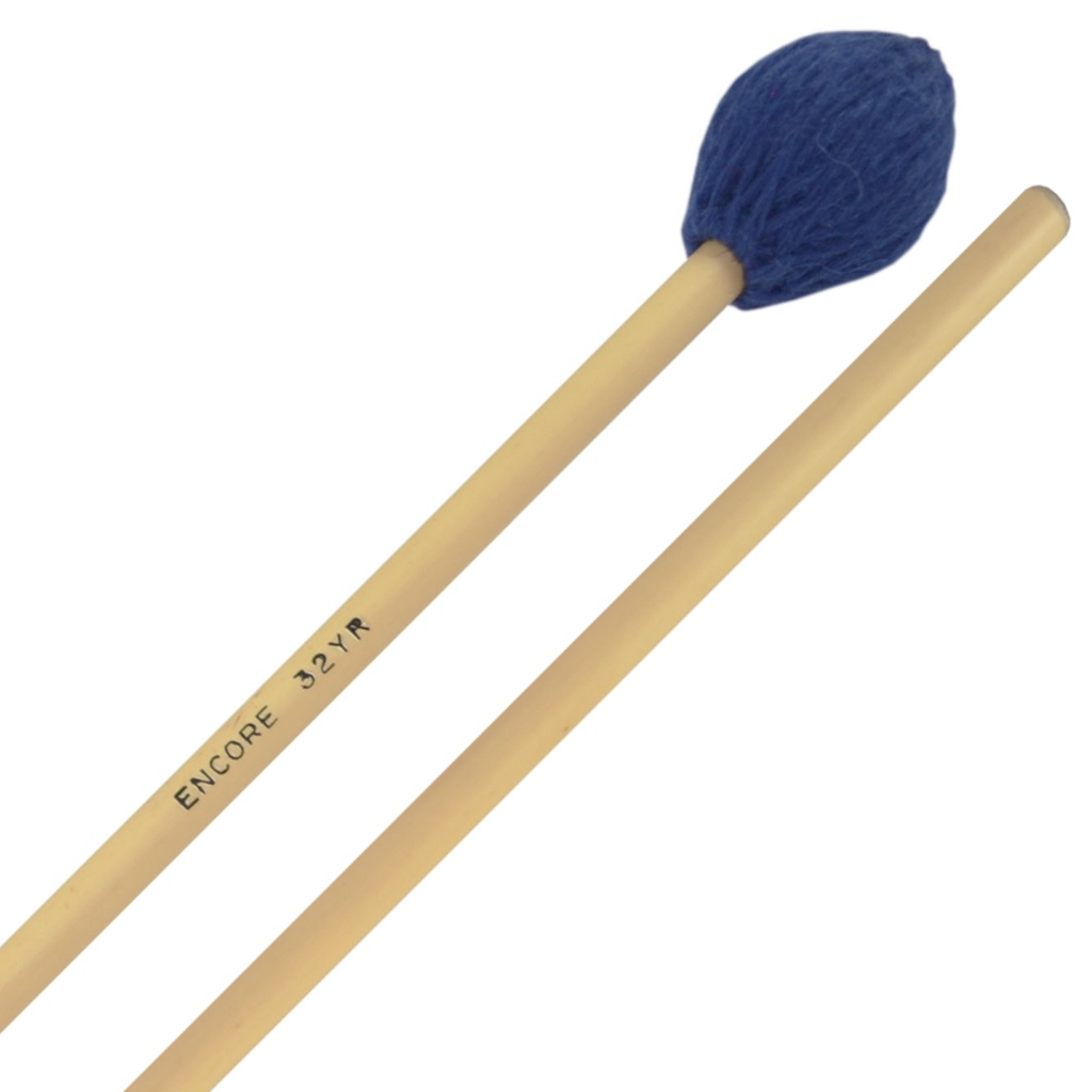 Encore Mallets Blue Medium Hard Yarn Marimba Rattan