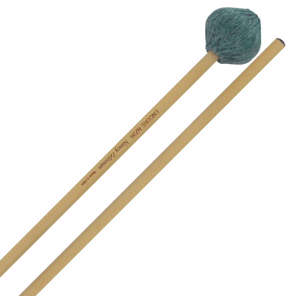 Encore Mallets Teal Med Hard Nancy Zeltsman Marimba Rattan