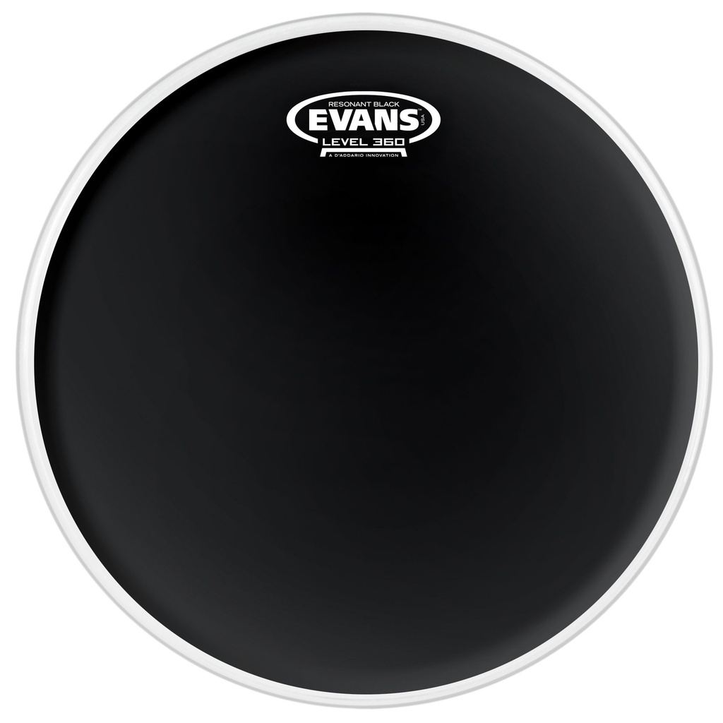 Evans 10" Resonant Black Head