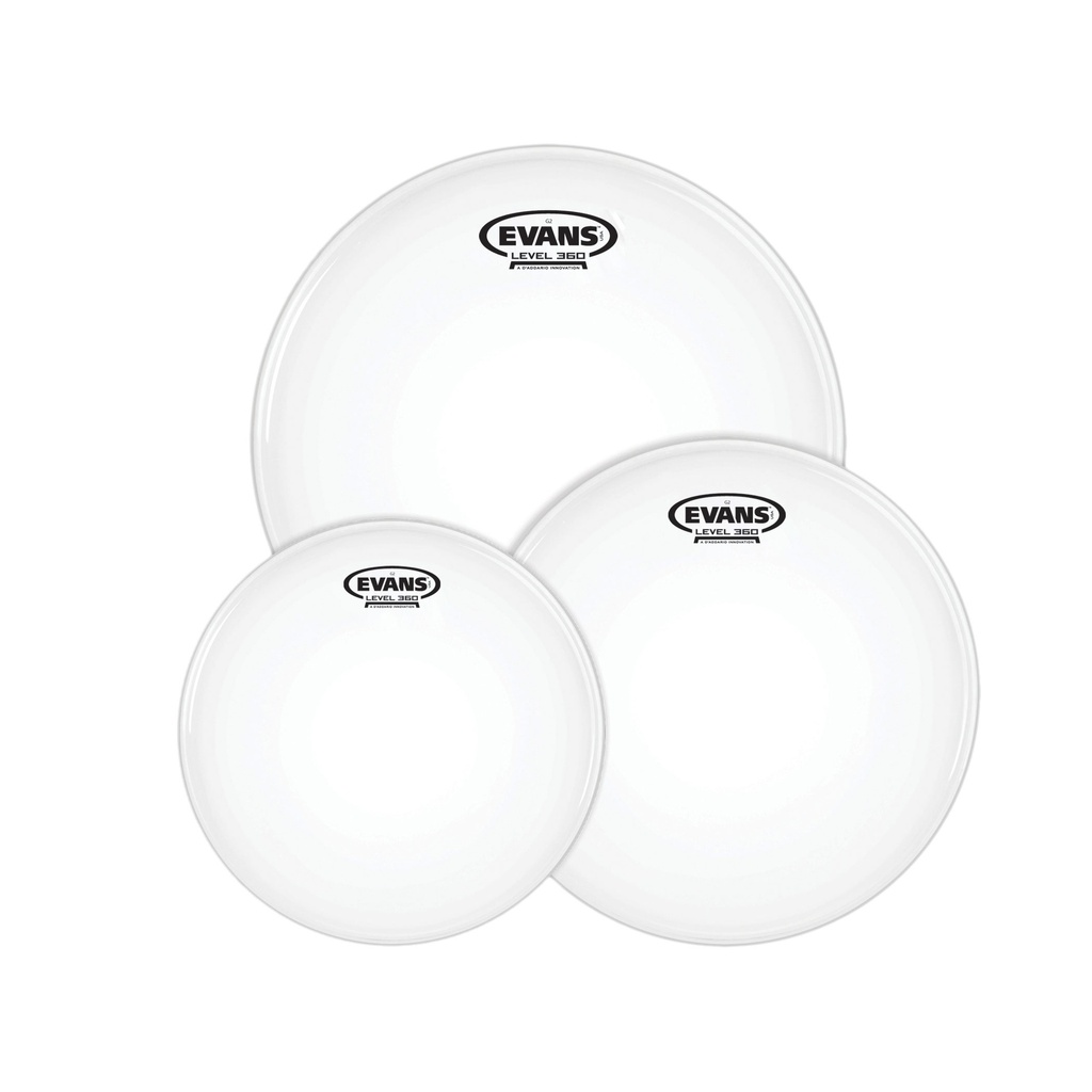 Evans 10"/12"/14" G2 Coated Fusion Tom Head Pack