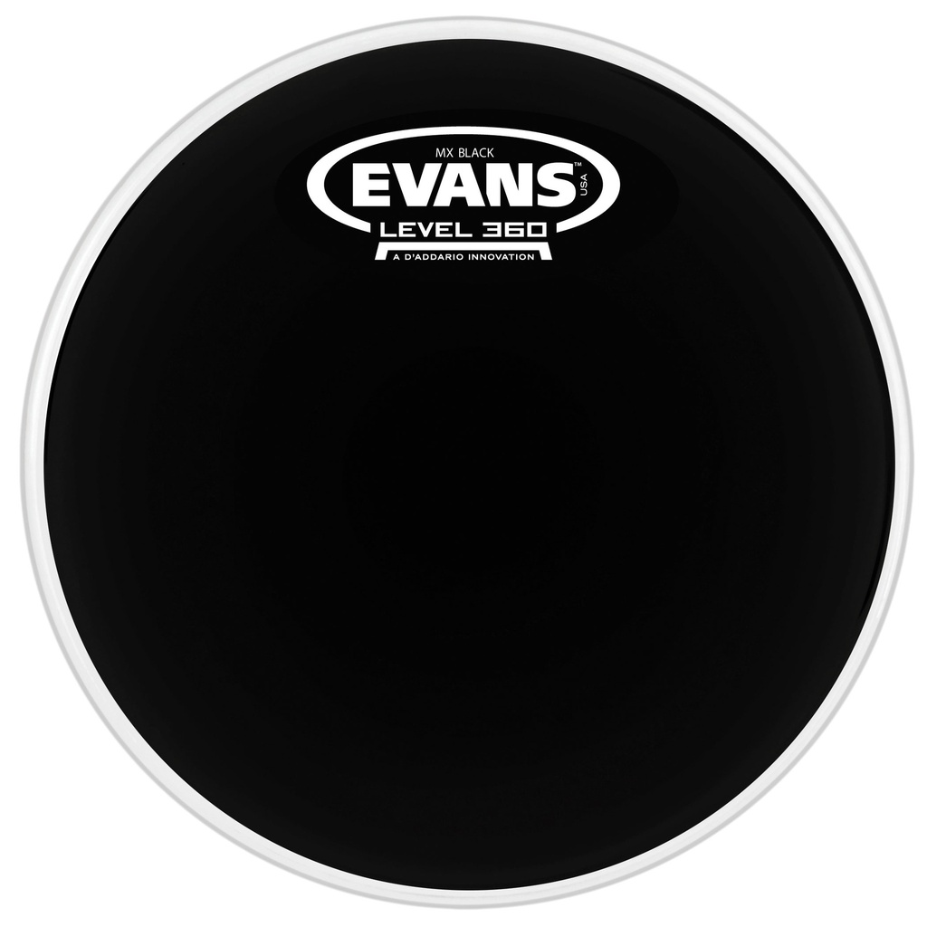 [TT12MXB] Evans 12" MX Black Marching Tenor Head