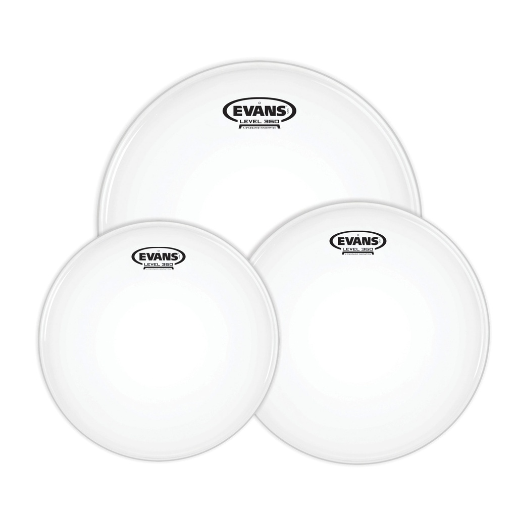 Evans 12"/13"/16" G1 Coated Standard Tom Head Pack