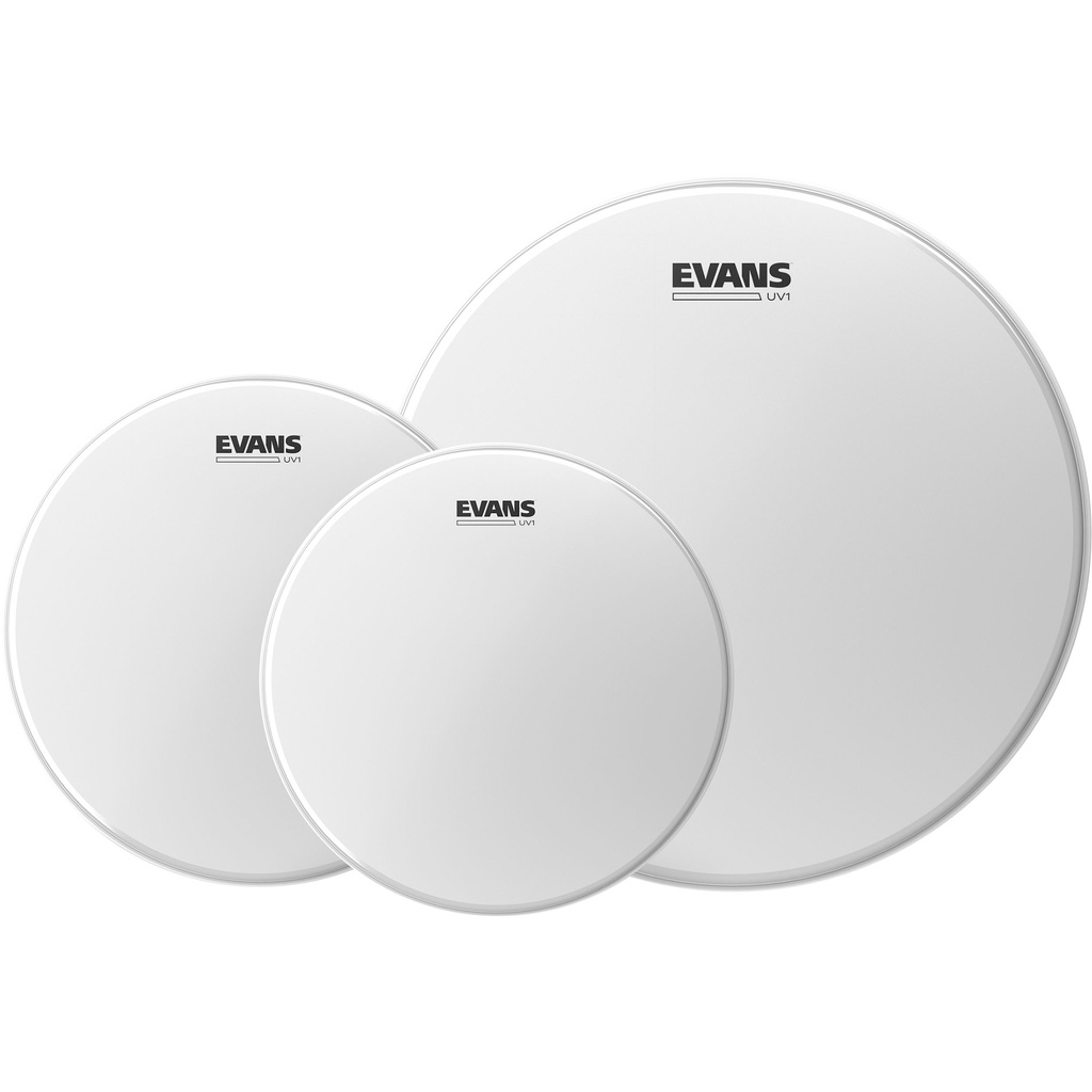 Evans 12"/13"/16" UV1 Coated Standard Tom Head Pack