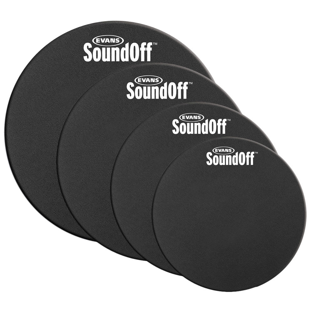 Evans 12-13-14-16" SoundOff Drum Mute Pack
