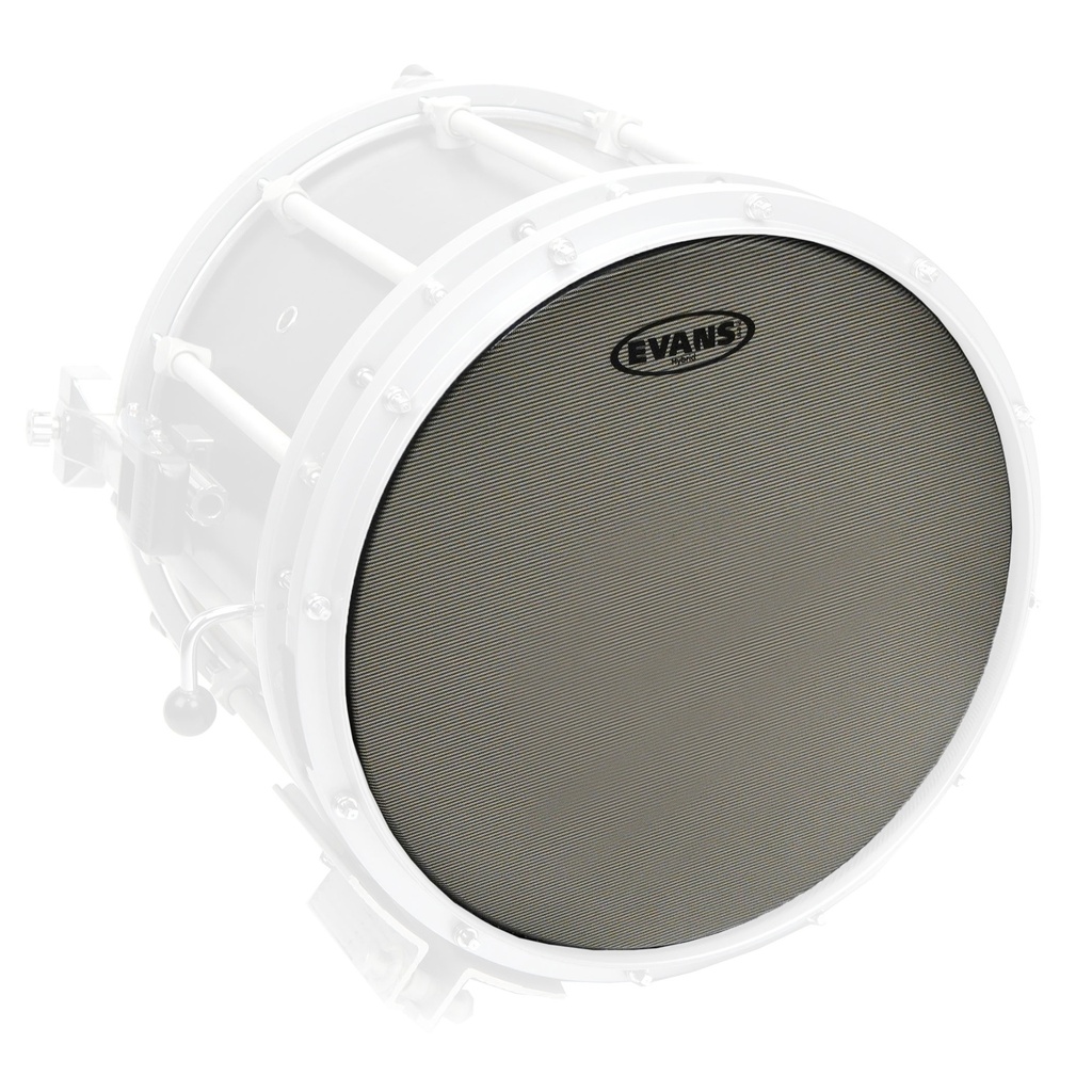Evans 13" Hybrid Grey Marching Snare Top Head