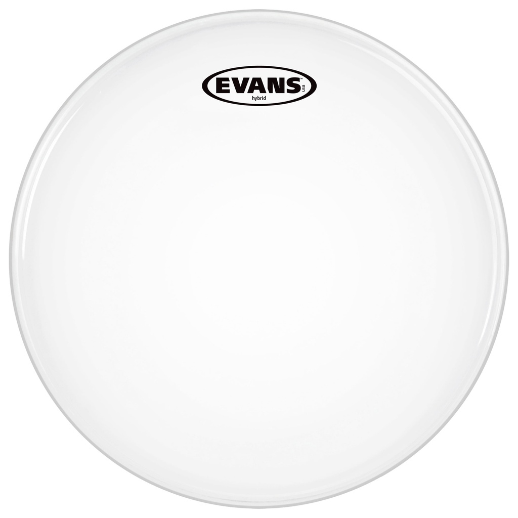 Evans 13" Hybrid White Marching Snare Top Head