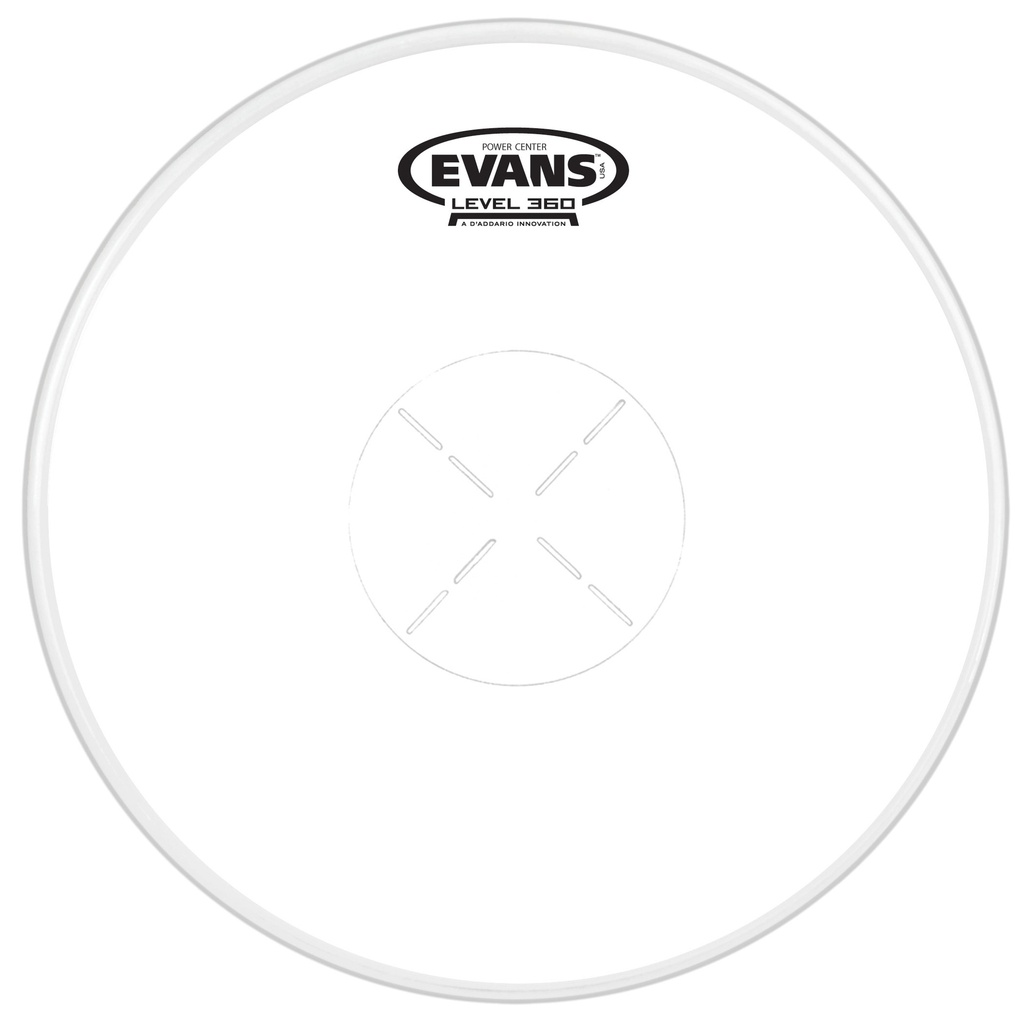 [B13G1D] Evans 13" Power Center Snare Top Head