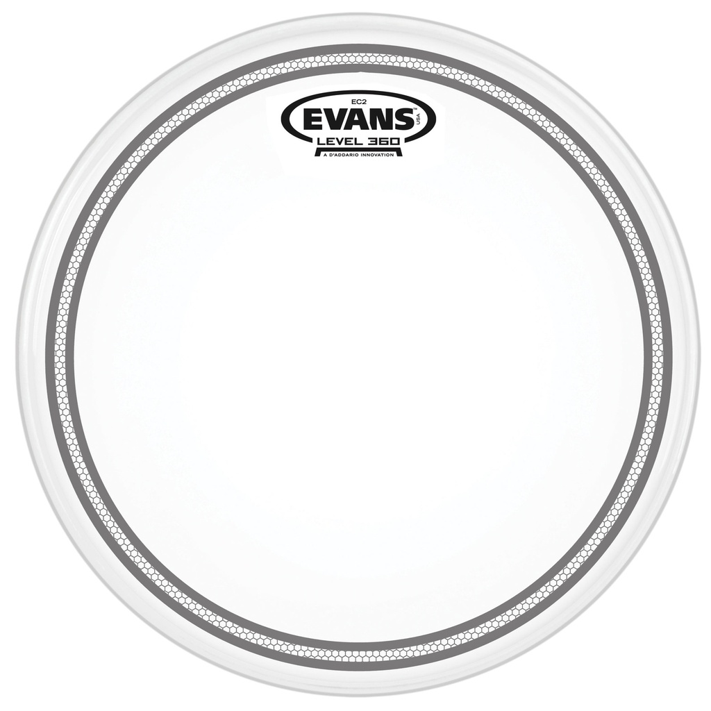 Evans 14" EC2S Frosted Head