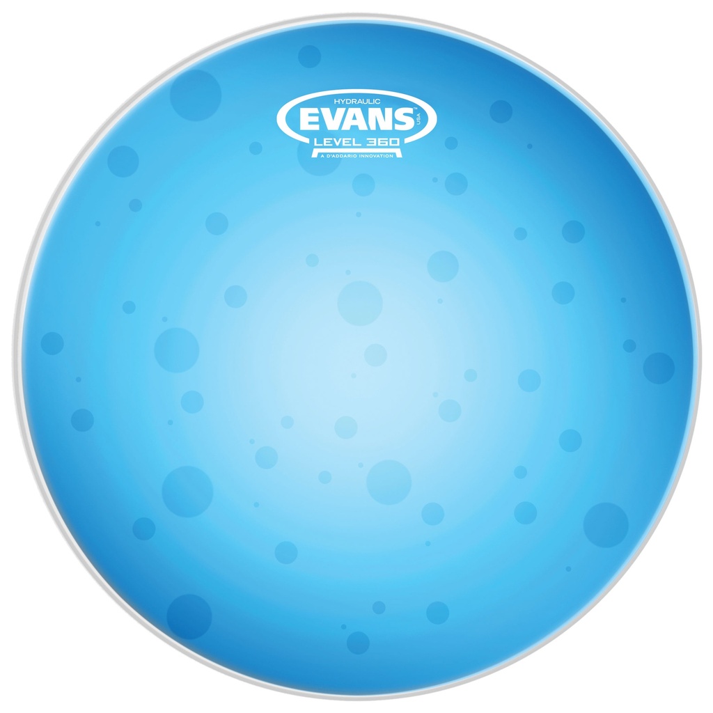 [B14HB] Evans 14" Hydraulic Blue Coated Snare Top Head