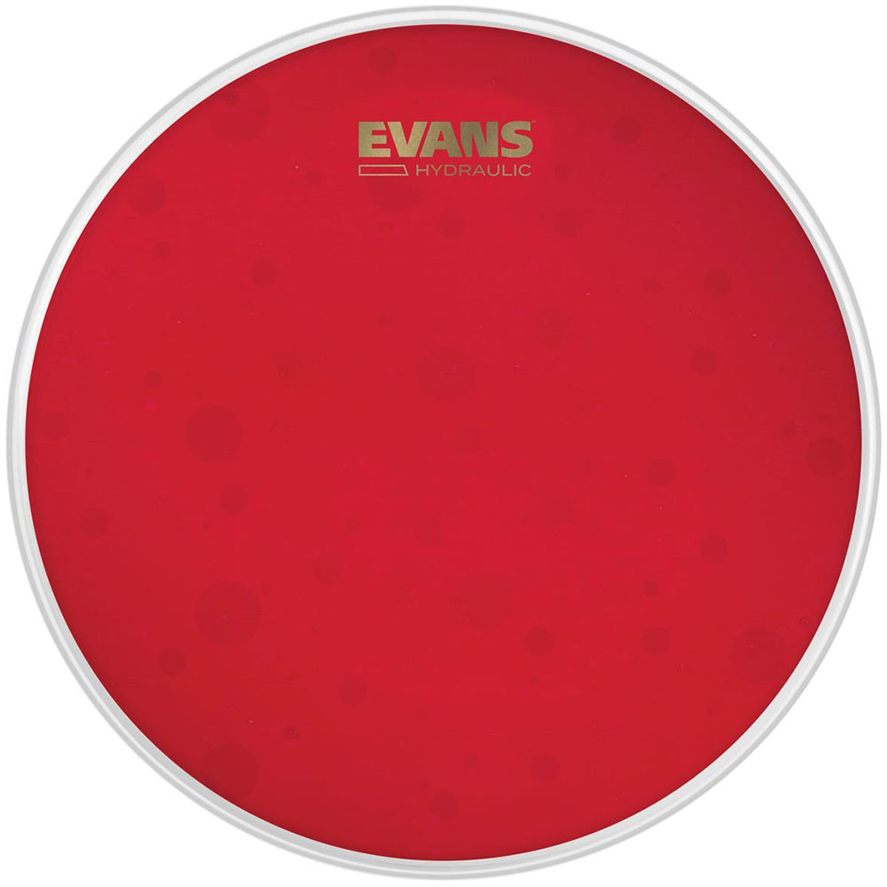[B14HR] Evans 14" Hydraulic Red Coated Snare Drum Batter Head