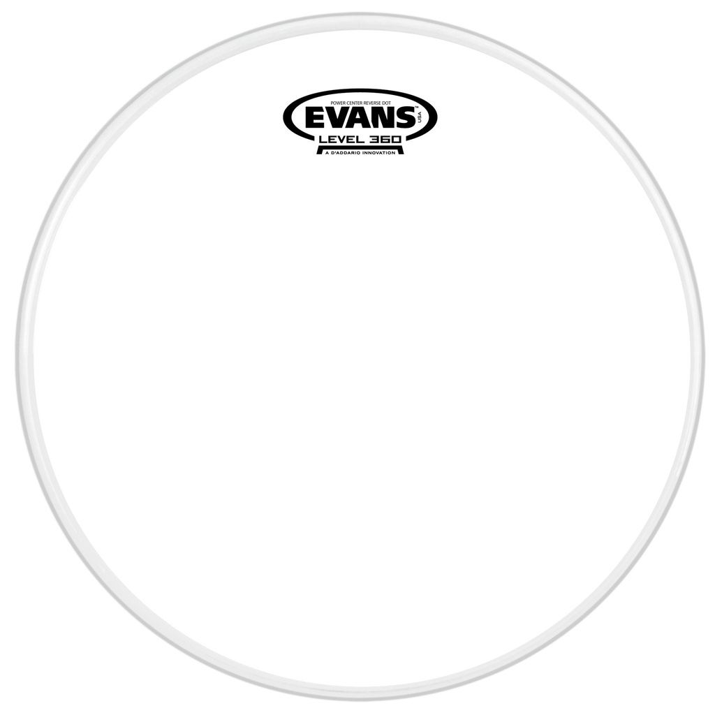 [B14G1RD] Evans 14" Power Center Reverse Dot Snare Top Head