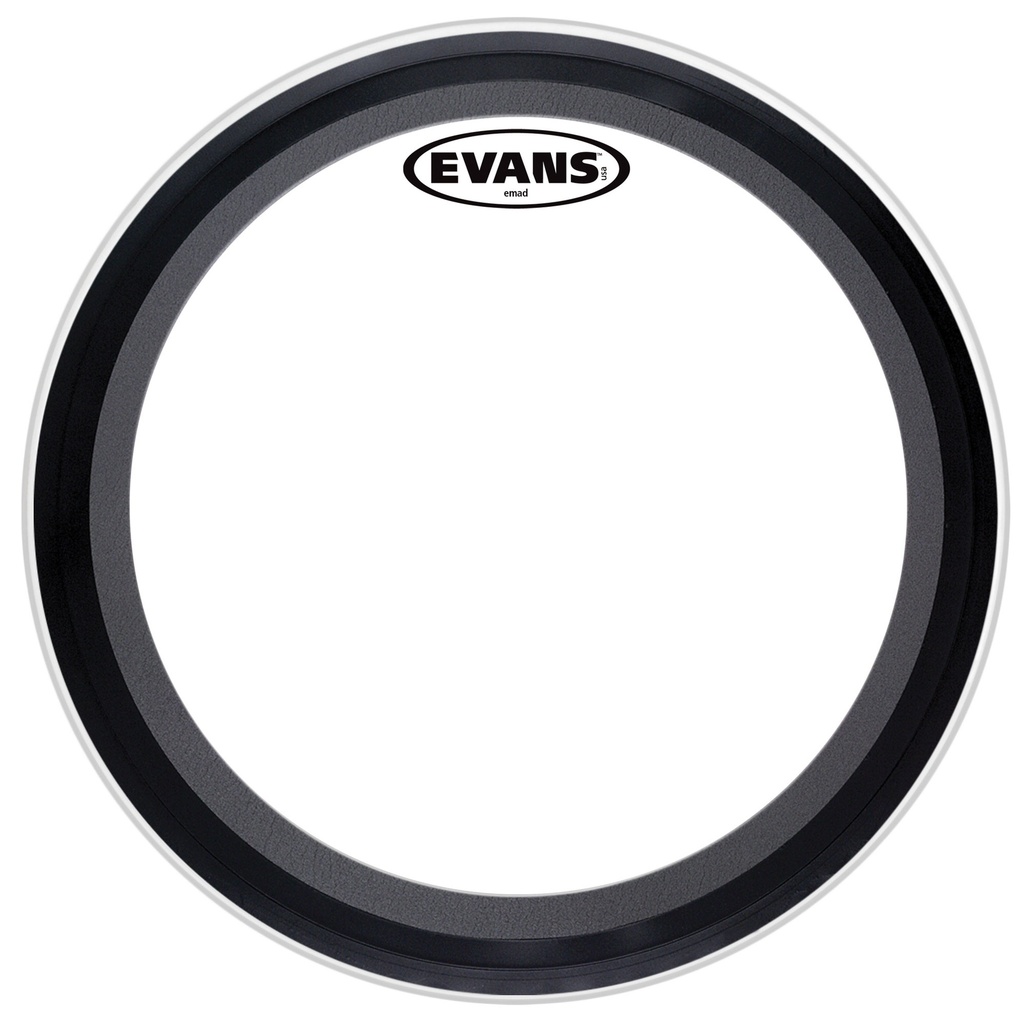 Evans 16" EMAD Clear Bass Head