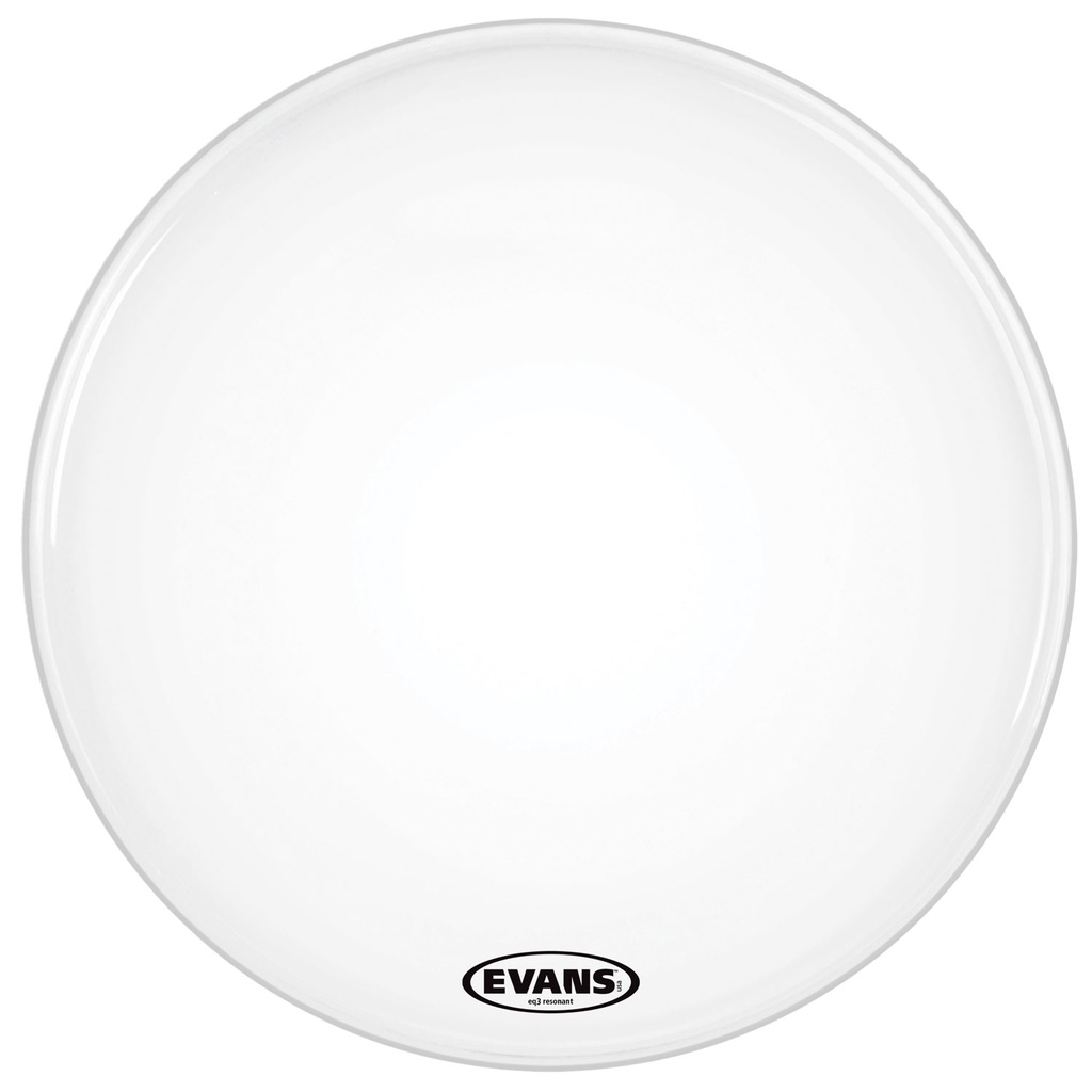 [TT16RSW-NP] Evans 16" EQ3 Resonant Smooth White Tom Head