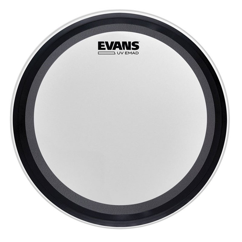 Evans 18" UV EMAD Coated Bass Drum Head