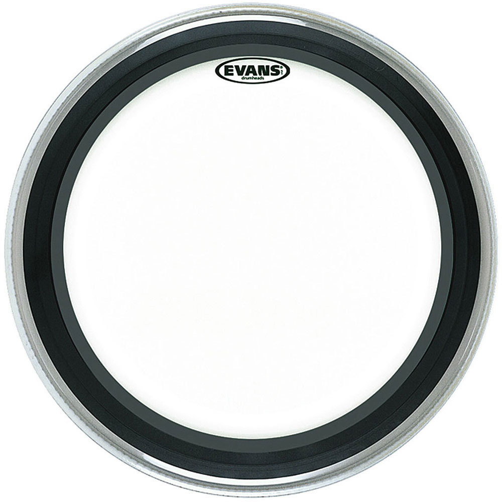 Evans 24" EMAD Clear Bass Head